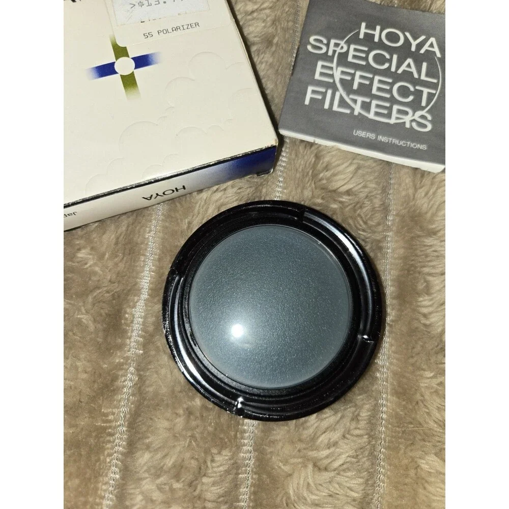 Hoya 55 mm PL Screw-In Filter (Japan) w/ Box & Case